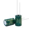 High-Frequency Low-ESR Capacitor, 400V 10uF, Green and Gold, Sizes: 8x12, 10x13, 10x17