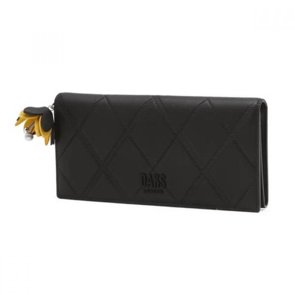 

Daks Black Cowhide 2 Fold Long Wallet Dcwa6e812bk Single option