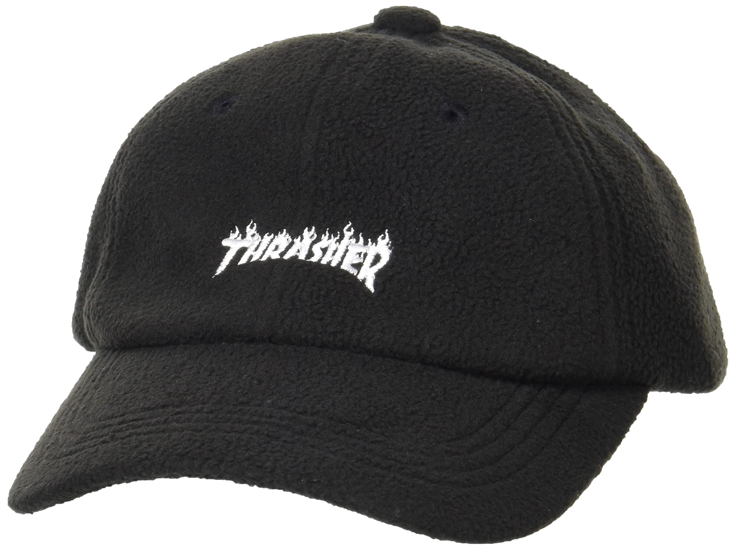 

Детская кепка FLAME LOGO Hat Black FR [Thrasher] (Материал флис) [19TH-C82K / КАП] чёрный