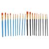 20 Pcs Watercolor Brushes Elastic Nylon Brush Head 10 Different Sizes Watercolor Brushes Set for Artist Beginners