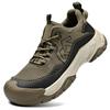 Comfortable Men's Hiking Shoes Casual Sneakers Daily Walking Travel Shoes Fashionable Treking Footwear Lightweight Mesh Shoes