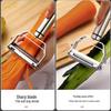 Stainless Steel Multifunctional Kitchen Grater and Peeler for Vegetables and Fruits