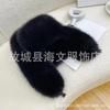 Blue imitation fox female winter plush northern skiing cold-proof warm ear protection hat fleece thickened hat