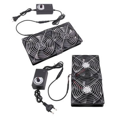 2750RPM 120MM Large Air Volumes 100-240V Mining Machine Workstation Cabinet Server Case Cooling System Fan