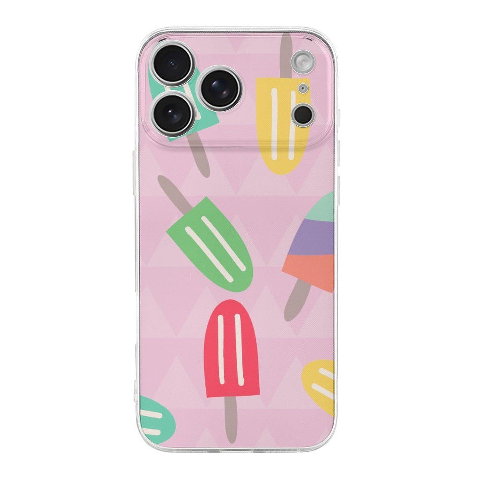 

1 Pack For Iphone 17/17Air/17Pro/17ProMax Lightweight Clear TPU Anti-Slip Case With Shock Cushioning, Lens Lip And Screen Safety IPHONE-17ProMax белый