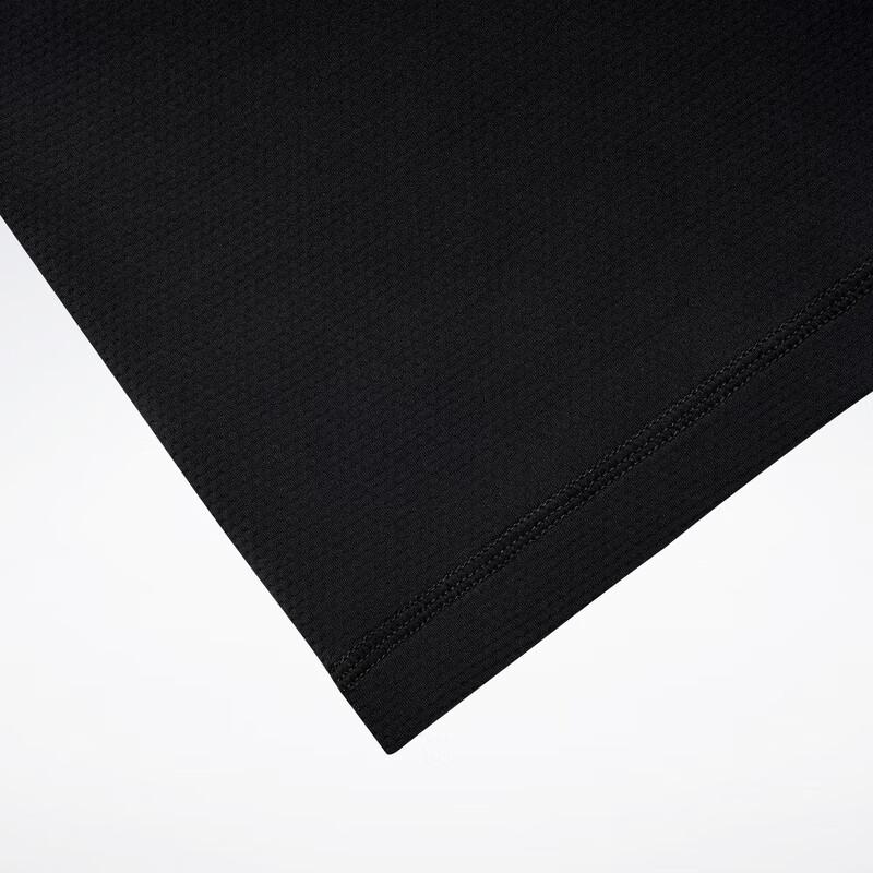 Reebok Beats Polo Series Solid Color Casual Loose Breathable Short Sleeve Polo Shirt Unisex Tops Black 23RCS419U001