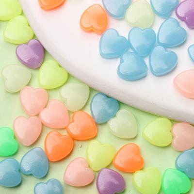 400 Stück Liebe Lose Perlen Schmuckherstellung Kreative Handgefertigte Materialien Acryl Gelee Farbe für Halskette Armband Ohrringe
