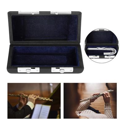 Lederflötenkoffer Flöten-Tragetasche Piccolo-Organizer Piccolo-Flöten-Aufbewahrungsbox Flöten-Aufbewahrungsbox Musikinstrumenten-Koffer