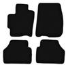 BASIC Black Velour Floor Mats For: Mazda Premacy I Minivan (1999-2005)