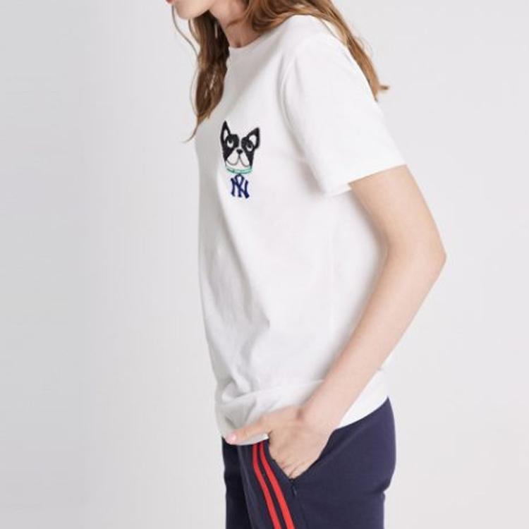 New MLB New York Yankees T Shirts Unisex White 31TSTF931-50W