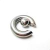 Anello a Sfera a Molla Grande in Acciaio Inossidabile per Naso, Orecchio, Cartilagine & Dilatatore