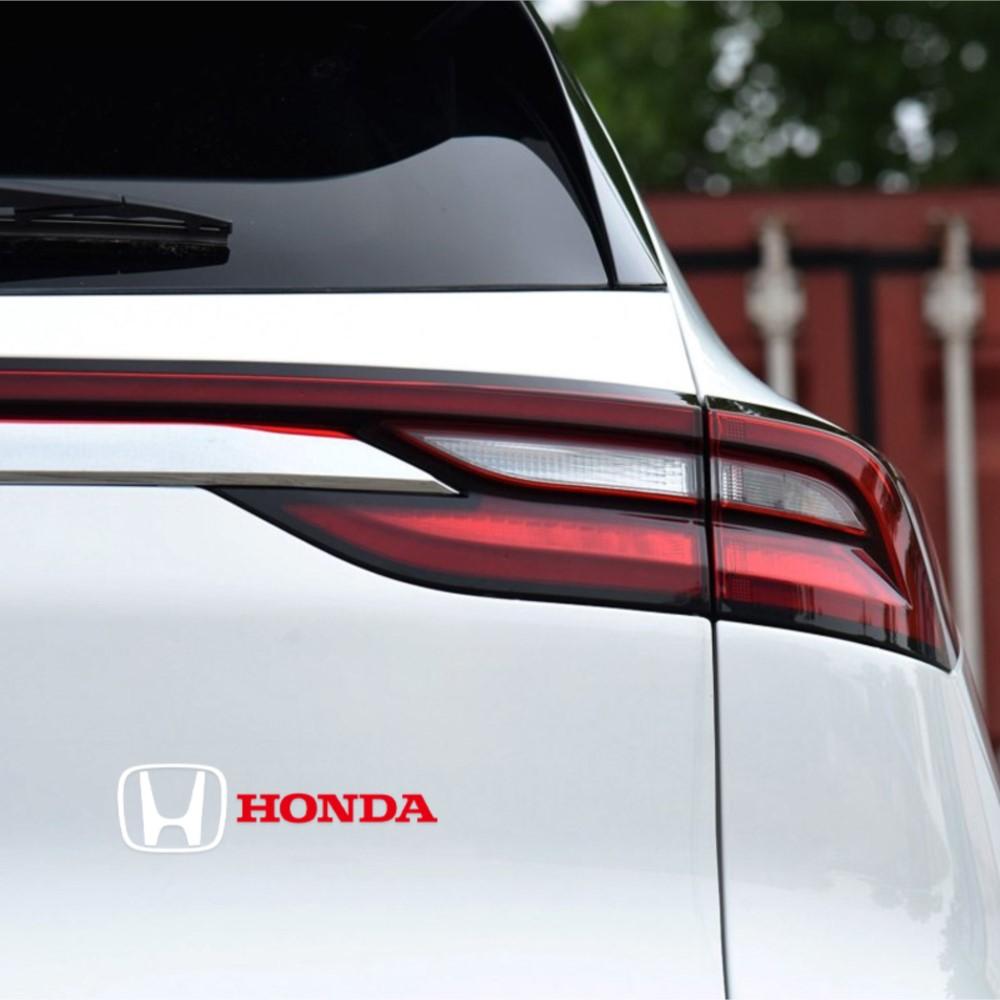 2/4PC Waterproof Car Stickers Vinyl Styling Art Creative Auto Decal Accessory For Honda Fit Civic Jazz Accord CR-Z Vezel Insight