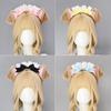 Lolita Hundeohren-Haarreif Flauschiger Cosplay-Haarreifen Neues Haarband Cosplay-Performance
