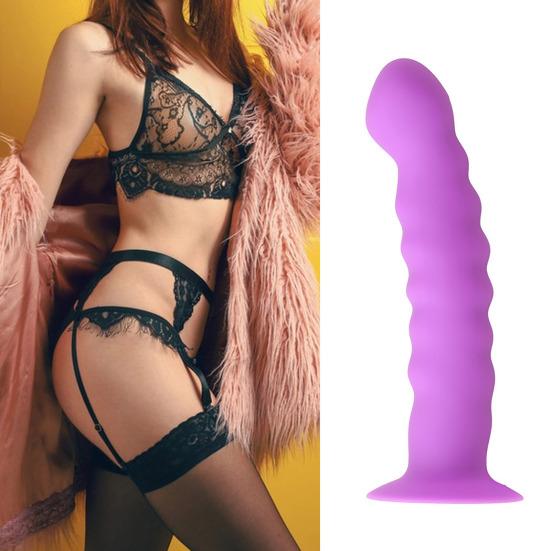 5.5'' Silicone Anal Butt Stopper, Soft Long Anus Dilator, Anal Trainer Dildo, Adult Sex Toys with Suction Cup for Female G-spot Stimulator, Male