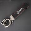 Car PU Leather Keychain Accessories For Opel Astra GTC Insignia Antara Meriva Zafira Vectra Mokka Corsa 2004 2007 2008 2011 2015