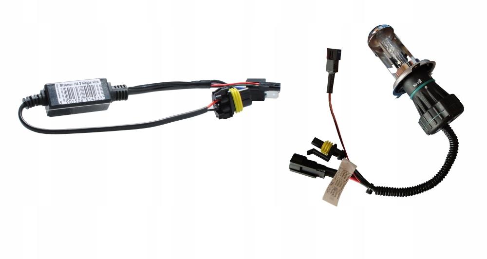 Harness with relay H/ H4 BIXENON HID CABLE
