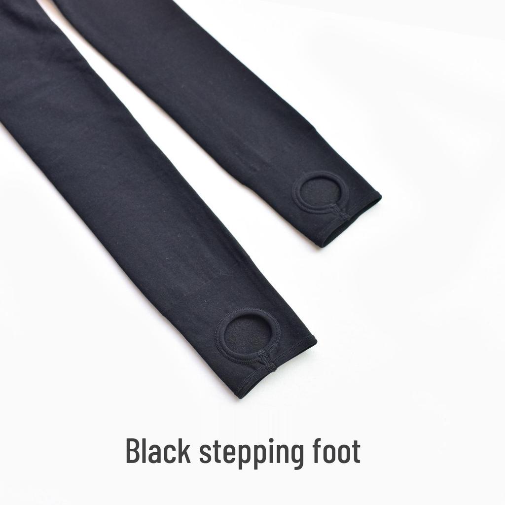 High-Waisted Tummy-Control Butt-Lifting Grey Cotton Tights - Women's Plus Velvet Thick Warmth Pantyhose for Autumn/Winter