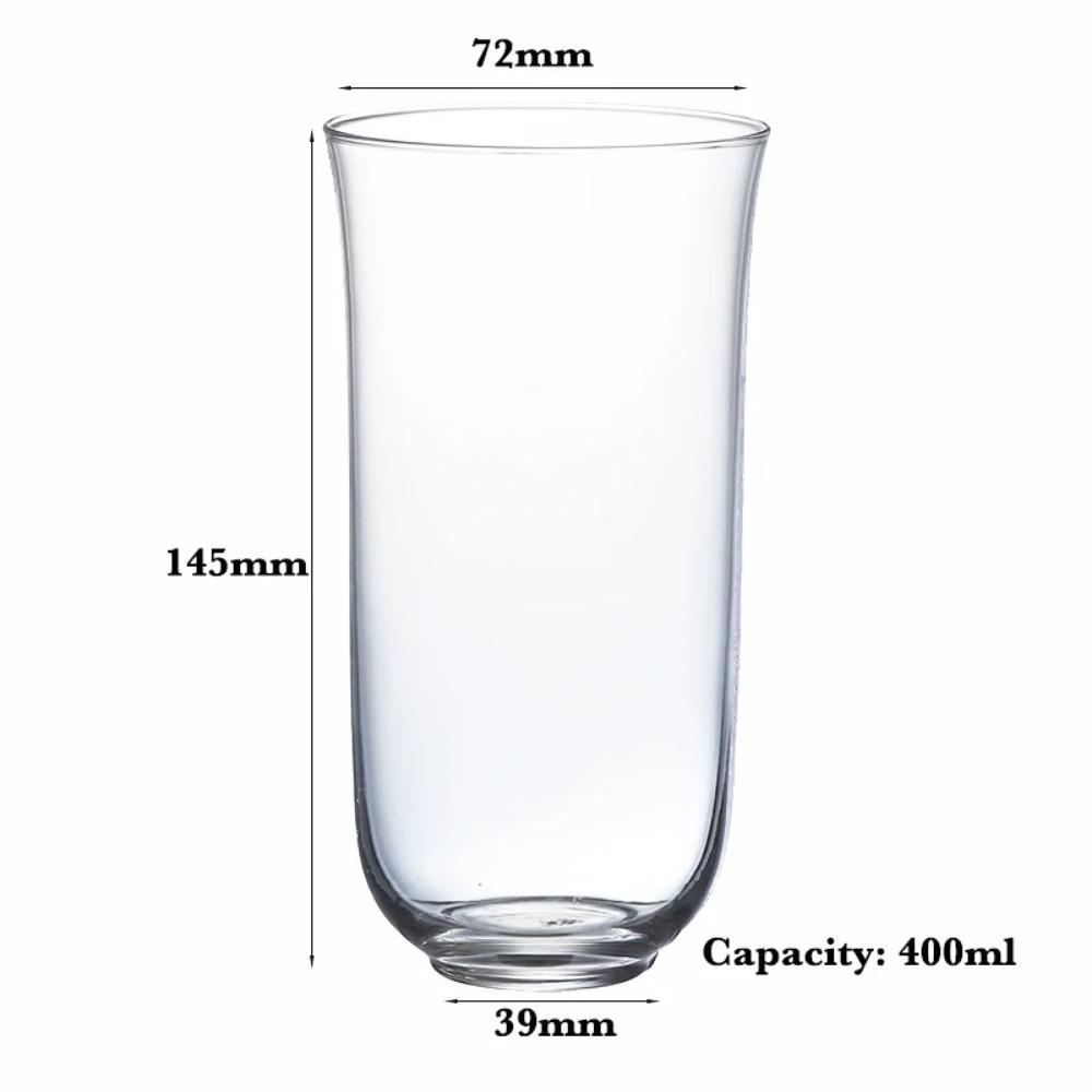 Lead Free Creative Glass Crystal Highball Glass Barware Collins Tumbler Drinking Glasses For Water, Juice, Beer, And Cocktail