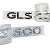 3D ABS Chrome Logo Car Sticker Emblem Badge Door Decal For Mercedes Benz Maybach GLS 400 450 480 500 580 600 680 Car Accessories WX4