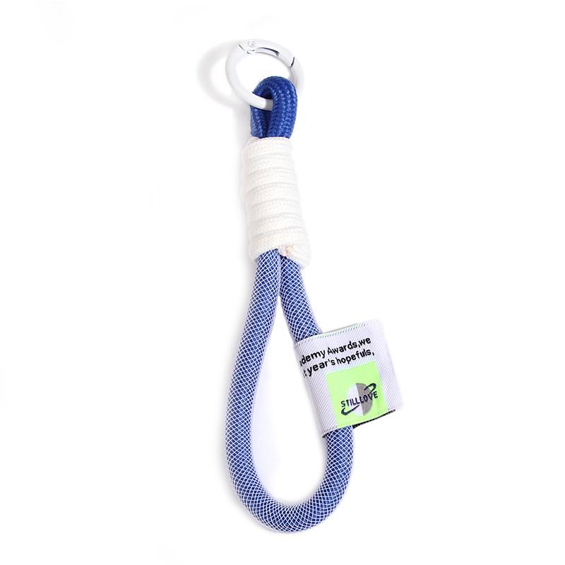 

Креативный переливающийся плетеный брелок для ключей, карабин, брелок для рюкзака, подвесной аксессуар, подвесной шнур, ювелирные изделия