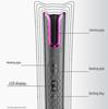 Wireless Automatic Rotating Curling Iron with LCD Display