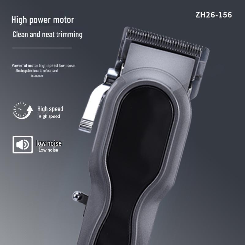 High-Power Professional Electric Hair Clipper & Trimmer with Adjustable Cutting Length for Salon Use