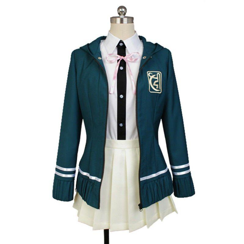 

Danganronpa Danganronpa Super 2 Чиаки Нанами Косплей Хэллоуин Униформа Костюм Costume,S