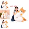 Husky Plush Pillow With Leg Clamp For Cozy Sleep Teen Kids Room Decor