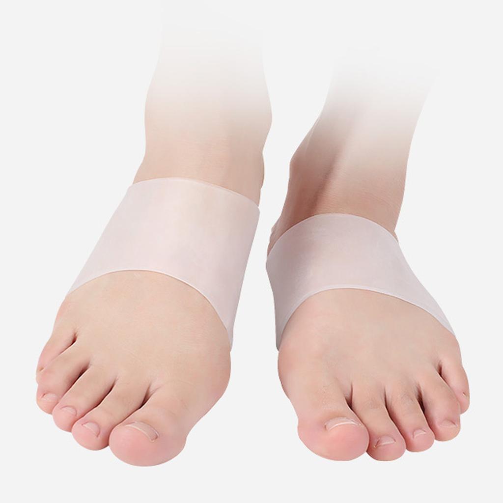 Soft Arch Support Foot Pad Plantar Fasciitis Foot Relief Shoe Cushions Soft Support Gels Sleeves for Men and Woman