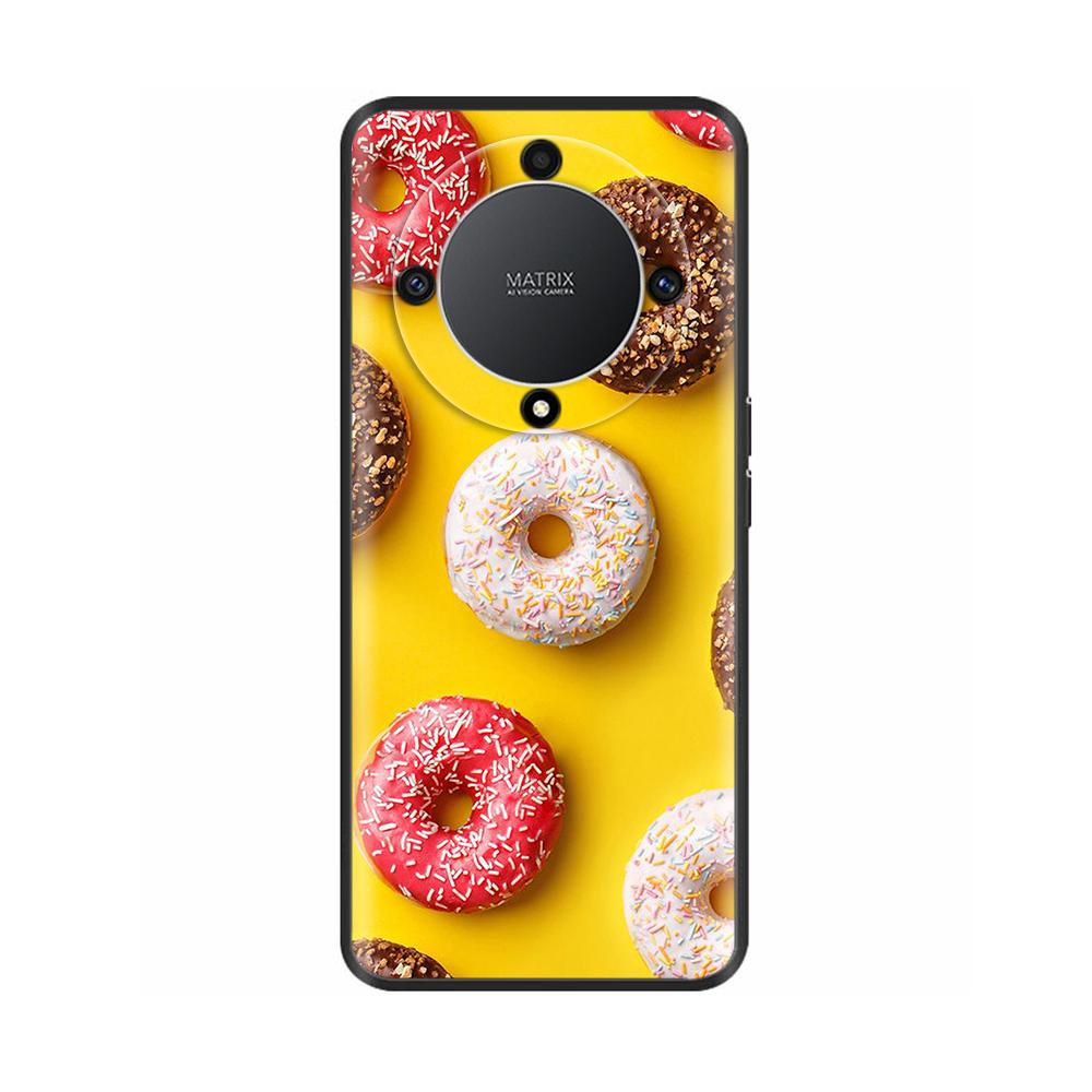 For Honor Magic6 Lite Case Honor Magic 6 5 4 Lite X9B Cover Funda TPU Soft Black Silicone Phone Cover Honor Magic 6 Lite 5G Case
