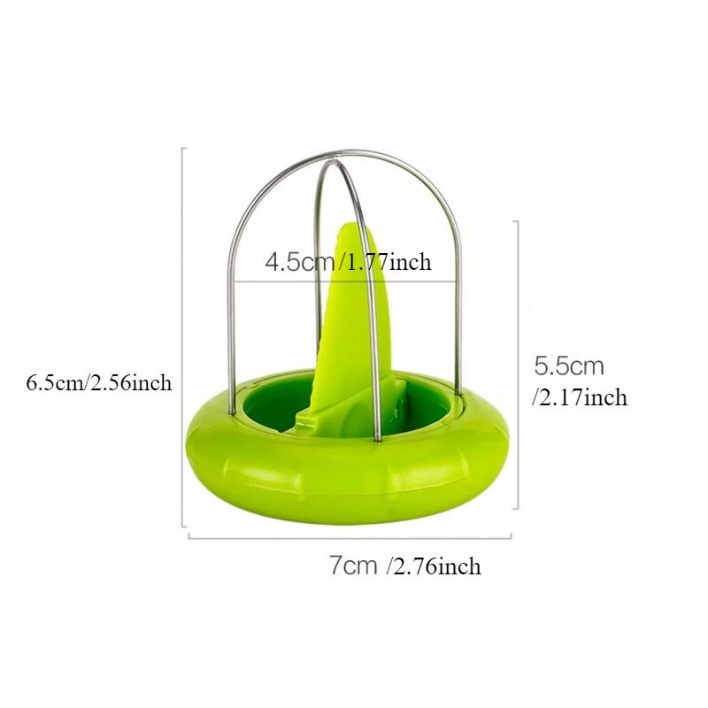 Kiwi Cutter with Easy Grip Handle Kiwi Tool Stainless Steel Kiwi Pitter for Fruit Soft Vegetable Professional Kitchen Gadget