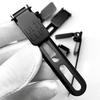Style Tactique Extérieur Acier Inoxydable Pince de Ceinture UltiClip, Pince en Acier Inoxydable pour Holster, Pince de Ceinture pour Fourreau de Couteau, Pince Arrière Légère