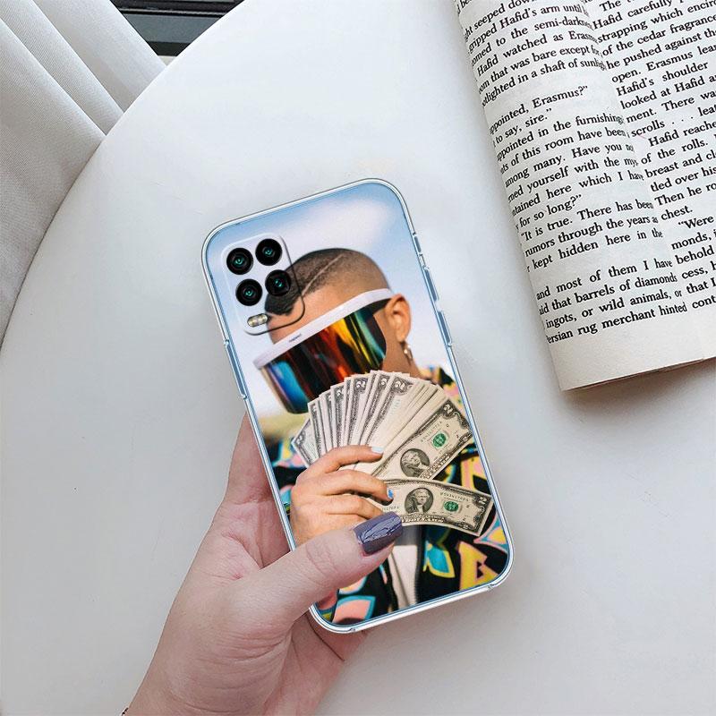 Bad Bunny Transparent Phone Case for Motorola Moto E22I E22S E22 E32 E40 E7 E7I G Plus Power Play Stylus G22 G14
