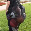 Bag Drawstring Thickened Basketball Storage Bag Sports Ball Bag Large Capacity Mesh Ball Bag