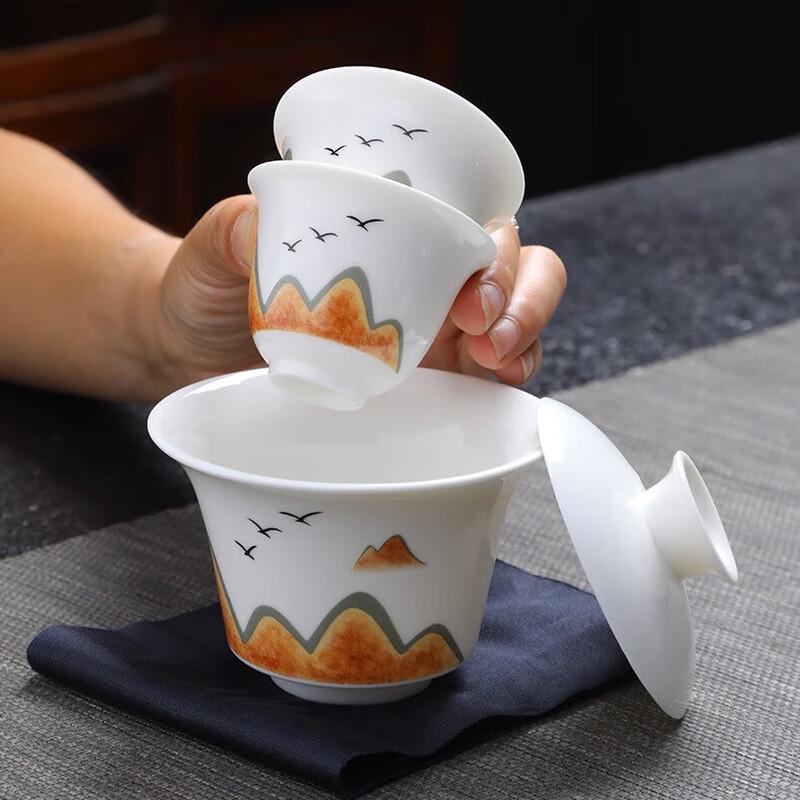 Portable Glass Gaiwan Travel Tea Set