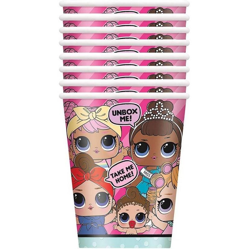 LOL Surprise Paper Characters Party Cup (Pack of 8)