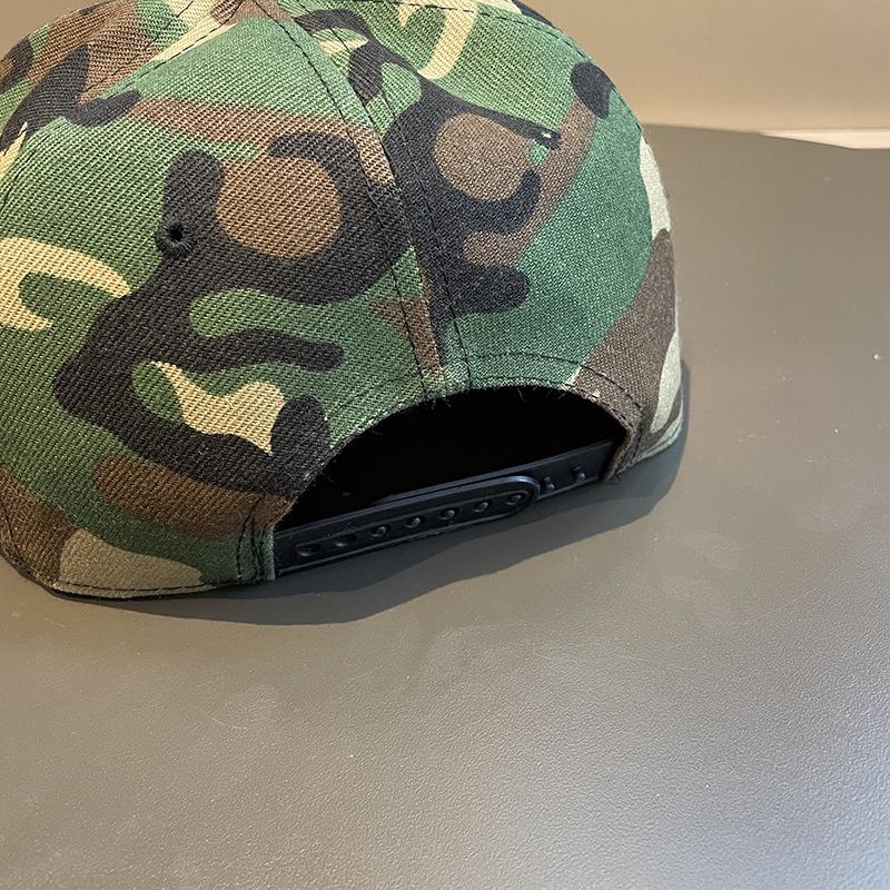 Frühling Herbst Camouflage Breitkrempige Hip Hop Kappe für Männer und Frauen