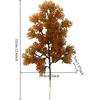 5pcs Artificial Pine Branches Plastic Pine Needle Bonsai Decoration Room Decor Aesthetic Office Home Decoration Accessories
