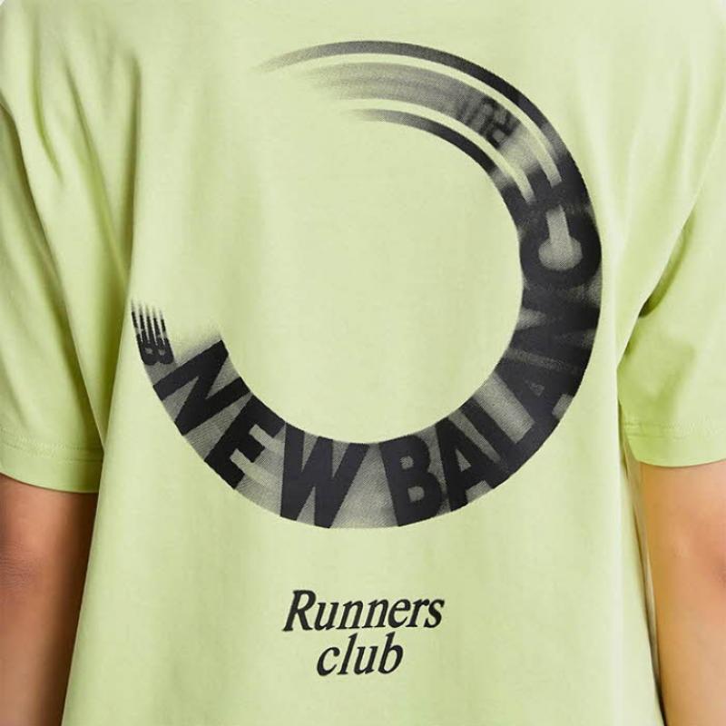 New Balance ShOrt Sleeve Tee Lqj Nbnee22413 41 Uni Runners Club ShOrt Sleeve Tee Semi O