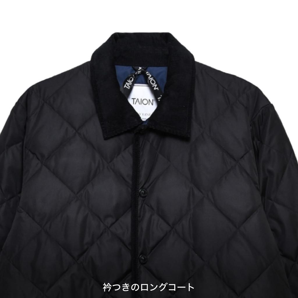 Taion Navy Down Coat 109CI-LONG