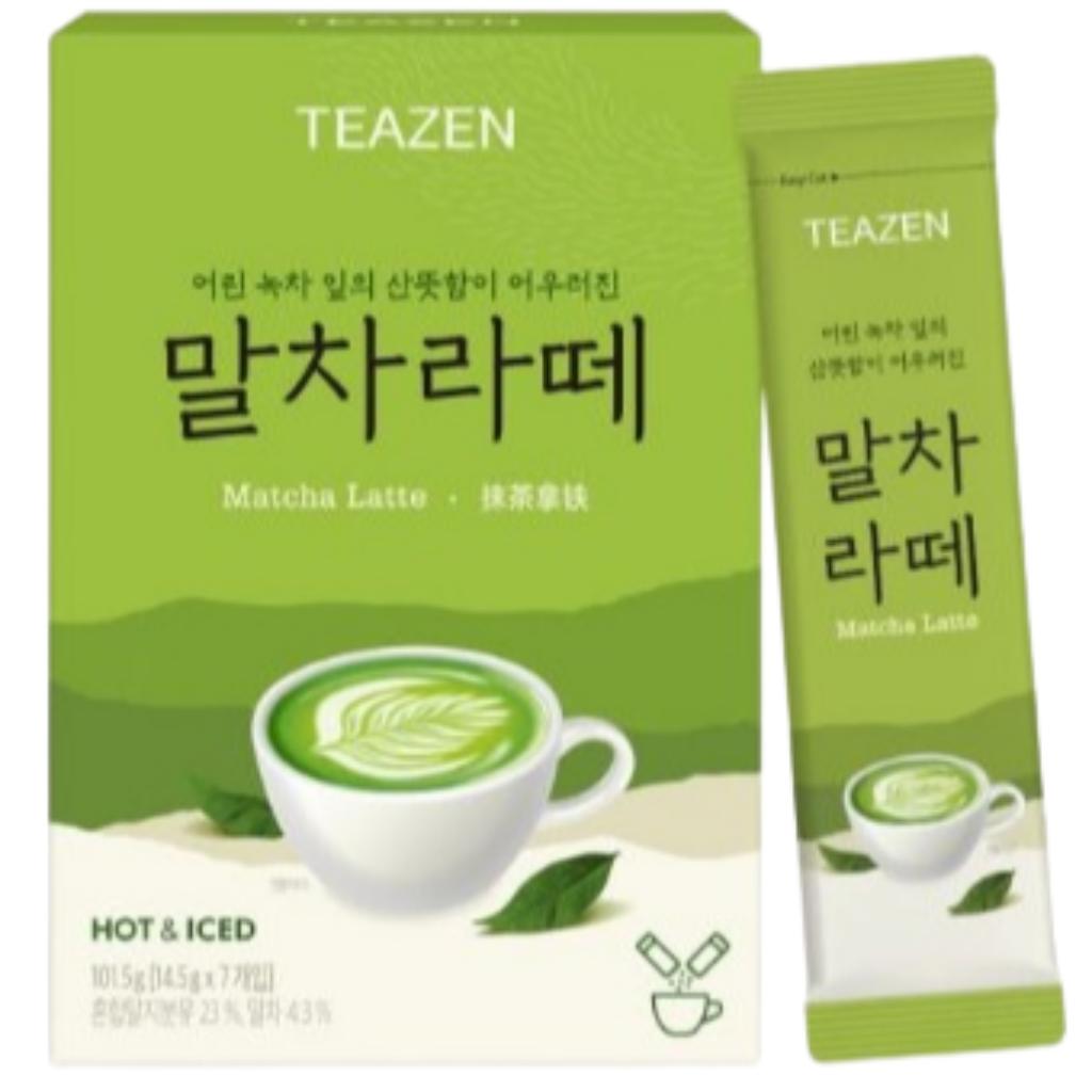 

[TEAZEN] Matcha Latte 7Pcs 1Pcs