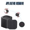 4/8PCS Anti-vibration Foot Pad Rubber Pad Non-slips  Mute Damper Bracket Universal Washing Machine Refrigerator Furniture Foot Pad