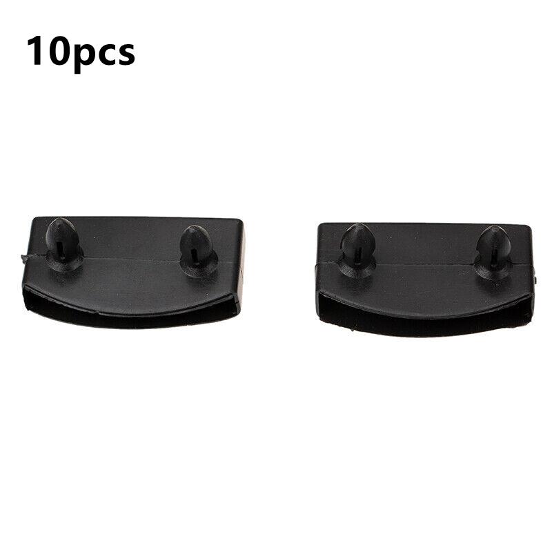 

10/20pcs Black Plastic Replacement Bed Slat Plastic Center/End Caps Holder for Holding Securing Furniture Frames