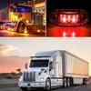 Amber 10PCS Side Marker Rear Light LED Lamp Clearence Indicators Truck Trailer