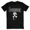 Down Official Face Black T-Shirt