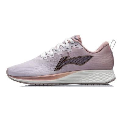 Li Ning Red Rabbit 4 Non-Slip Shock Absorbing Durable Low-Top Running Shoes Women Sneaker Pink White Black ARMR004-3