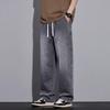 Herrenbekleidung Weite Hosen Baggy Jeans Streetwear Gerade Mode Denim Hosen Y2k Vintage Gewaschen Elastischer Bund Herrenhosen