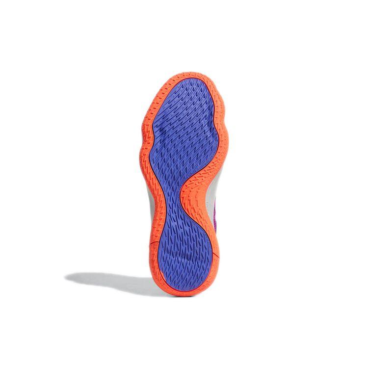 Adidas Dame 7 EXTPLY Say Cheese Herren-Sneakers Lila Sonic-Fuchsia Solar-Rot H69013