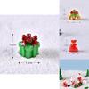 Playful Resin Santa And Snowman Miniature Ornaments For Creative Christmas Displays