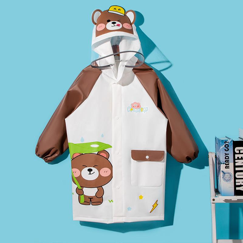 

Children s Raincoat Boys Girls2Kindergarten3Baby4Year-old children s raincoat and rain boots full-body waterproof set6Children 4XL，Recommended Height1